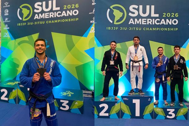 Dalvan Nunes conquista bronze no Sul-Americano de Jiu-J&iacute;tsu