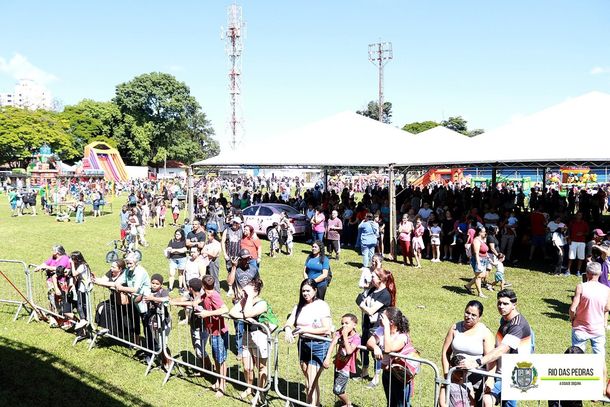 Festa das Crian&ccedil;as re&uacute;ne mais de 6.700 pessoas em Rio das Pedras
