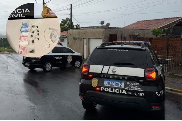 Pol&iacute;cia Civil prende homem por tr&aacute;fico de drogas no bairro Santo Ant&ocirc;nio