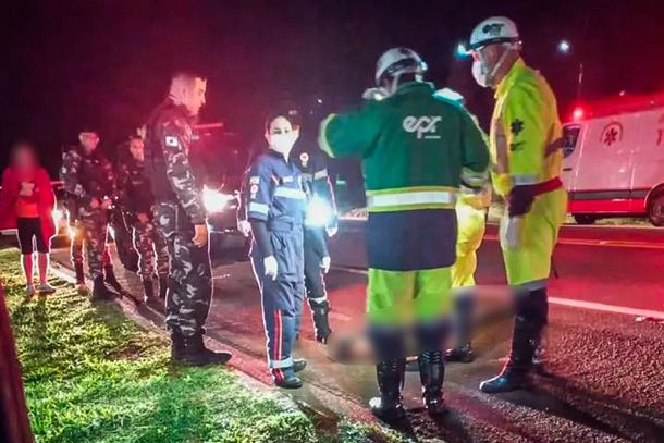 Homem morre ap&oacute;s ser atropelado por t&aacute;xi em rodovia da regi&atilde;o