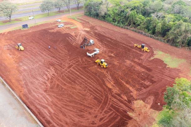 COME&Ccedil;A A CONSTRU&Ccedil;&Atilde;O DO NOVO TERMINAL RODOVI&Aacute;RIO DE SANTA TEREZINHA DE ITAIPU