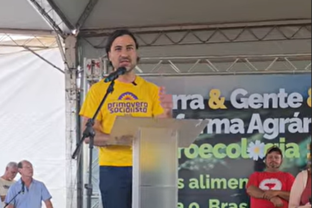 Djalma Nery do PSOL, lideran&ccedil;a da oposi&ccedil;&atilde;o que ser&aacute; candidato &agrave; Assembleia Legislativa