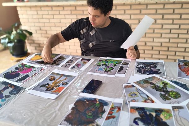 Ao longo de sua trajet&oacute;ria, Luigi transformou a arte em um territ&oacute;rio de descoberta e di&aacute;logo, permitindo o compartilhamento de sentimentos, ideias e universos particulares