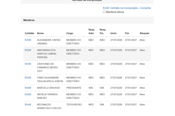 A nova nominata do Cidadania em S&atilde;o Carlos foi publicada no dia 27