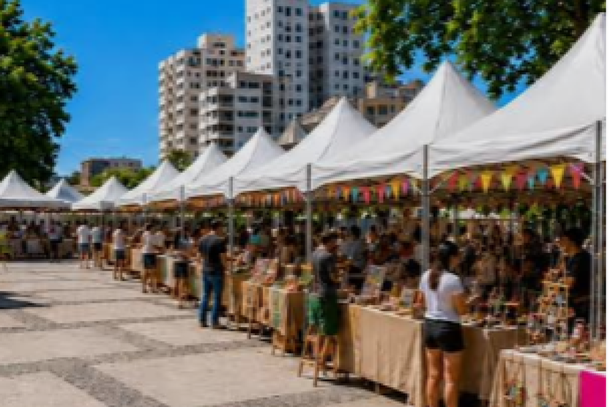 A iniciativa re&uacute;ne artes&atilde;os e produtores locais, permitindo que o p&uacute;blico conhe&ccedil;a e adquira pe&ccedil;as autorais