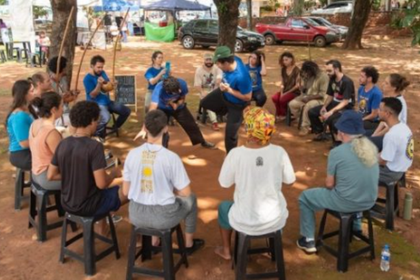 Roda de Capoeira Angola re&uacute;ne mestres da Bahia no Sesc S&atilde;o Carlos