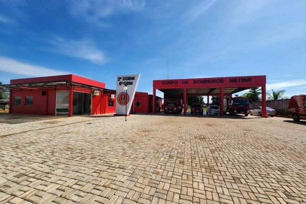 Corpo de bombeiros d S&atilde;o Miguel do Guapor&eacute;