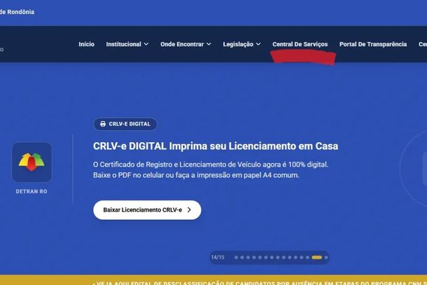 Detran-RO amplia plataforma digital para facilitar emiss&atilde;o de documentos e consultas