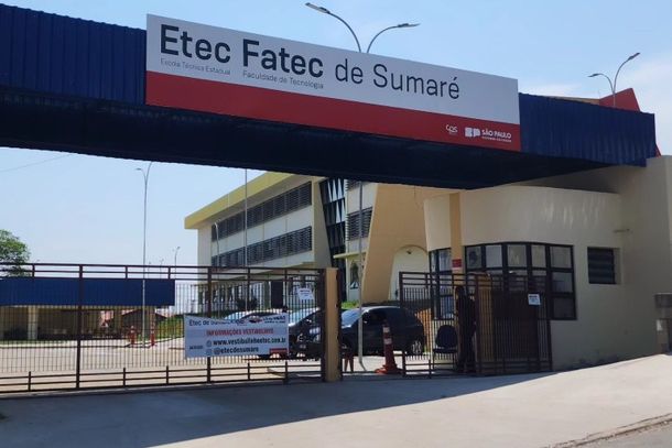 Fachada da unidade de Sumar&eacute;