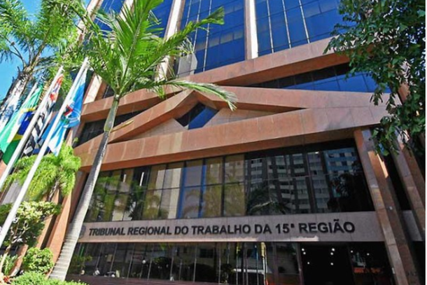 Fachada do TRT em Campinas
