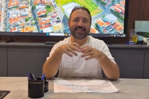 Prefeito de Sumar&eacute;, Henrique do Paraiso, faz publica&ccedil;ao em sua rede social