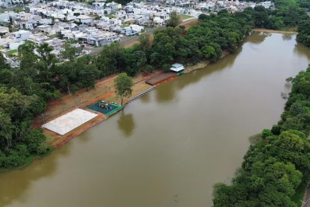 Represa do Marcelo Pedroni, em Sumar&eacute;