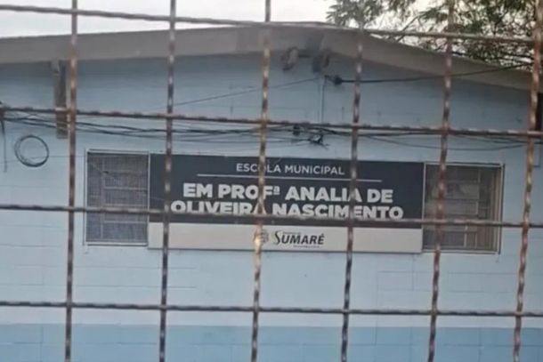 Fachada da escola