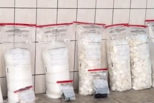 Produtos apreendidos