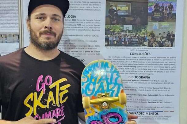 skatista e educador Douglas Brasi