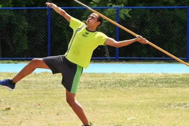 Lan&ccedil;amento de dardo &eacute; uma das provas em que Anderson compete