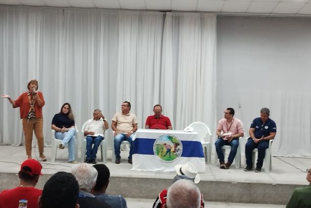 Autoridades participaram da abertura da Assembleia
