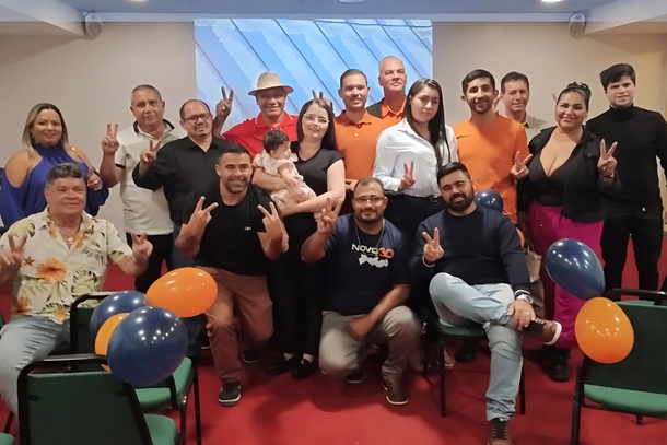 Integrantes do Partido Novo no diret&oacute;rio de Surubim