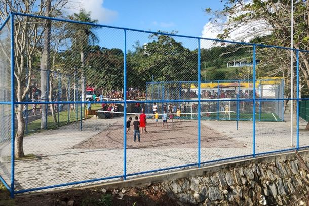 Quadra de V&ocirc;lei de Areia &eacute; disponibilizada para o p&uacute;blico