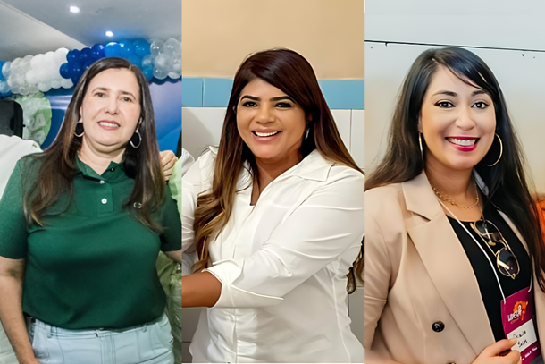 Ana Paula de Assis, Ivete do Sindicato e Priscila Sales: uma delas dever&aacute; ser a nova vice-prefeita de Surubim