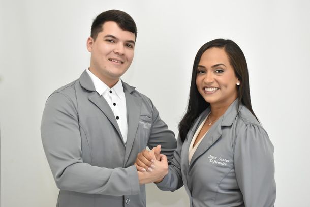Domingos Ribeiro e Joyce Santos se uniram em um projeto importante para tratamento e cuidado de feridas
