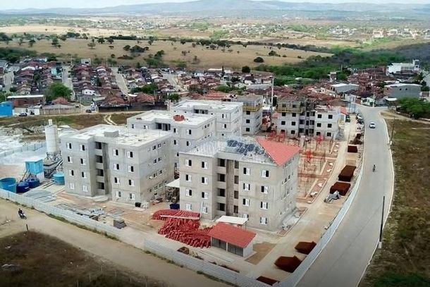 Residencial est&aacute; em constru&ccedil;&atilde;o no bairro da Ch&atilde; do Marinheiro
