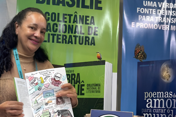 Escritora apresentou seu poema na bienal do Rio e estar&aacute; lan&ccedil;ando publica&ccedil;&atilde;o em Surubim