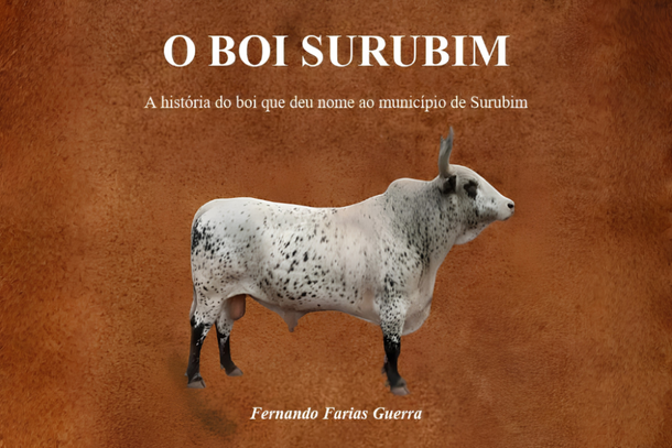 Capa do livro &ldquo;O Boi Surubim&rdquo; que ser&aacute; lan&ccedil;ado no pr&oacute;ximo s&aacute;bado