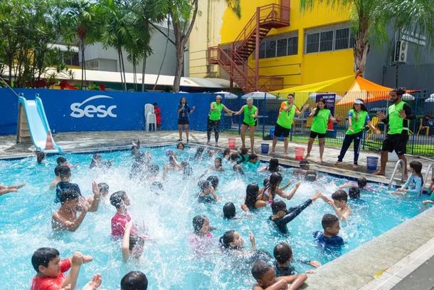 Atividades recreativas estar&atilde;o sendo realizadas no Sesc Ler Surubim