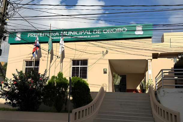 Sede da Prefeitura municipal de Orob&oacute;