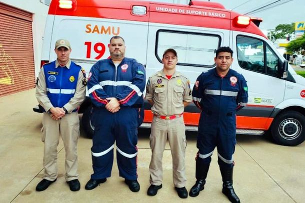 Equipes atuaram em conjunto e com rapidez em mais um salvamento bem sucedido