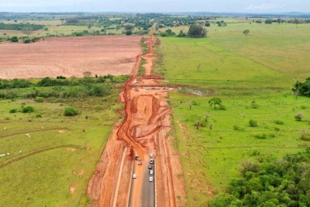 Itaipu já investe na revitalização de trechos da rodovia BR-487, também conhecida como Estrada Boiadeira, na região de Umuarama