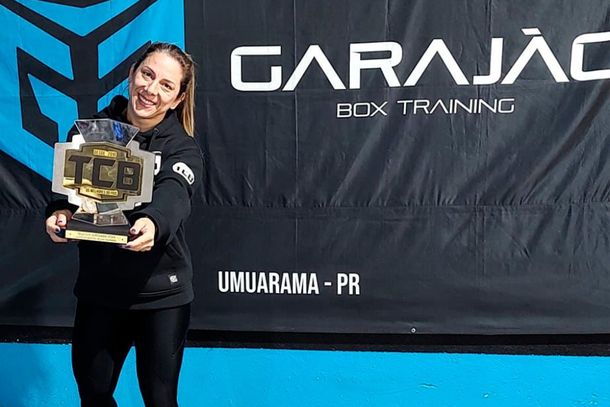 Umuarama foi muito bem representada na seletiva pela atleta Deisi Martins, do Garajão Box Training