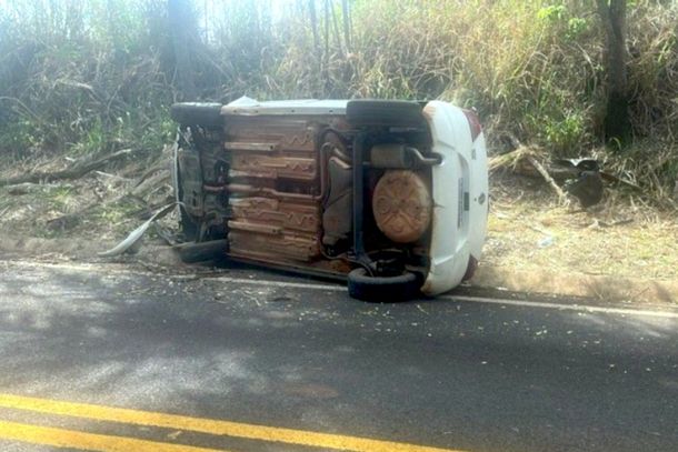 Gol seguia de Vila Formosa para Douradina. O condutor perdeu o controle da dire&ccedil;&atilde;o