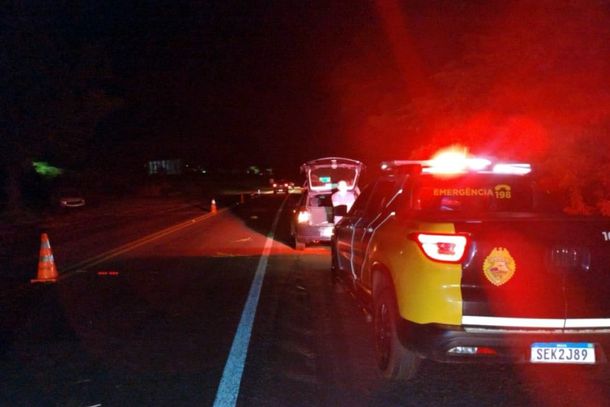 Imedia&ccedil;&otilde;es do local da colis&atilde;o foram isoladas pela PRE para o atendimento &agrave; v&iacute;tima