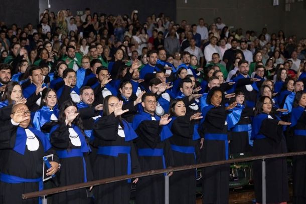 Evento reuniu formandos de 6 cursos de Engenharia e Tecnologia; Engenharia Civil teve maior n&uacute;mero de graduados
