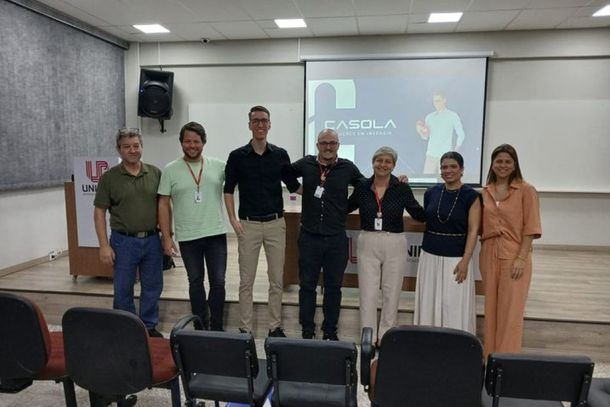 Aula Magna integrada marca in&iacute;cio do ano letivo em cursos de Engenharias e Arquitetura