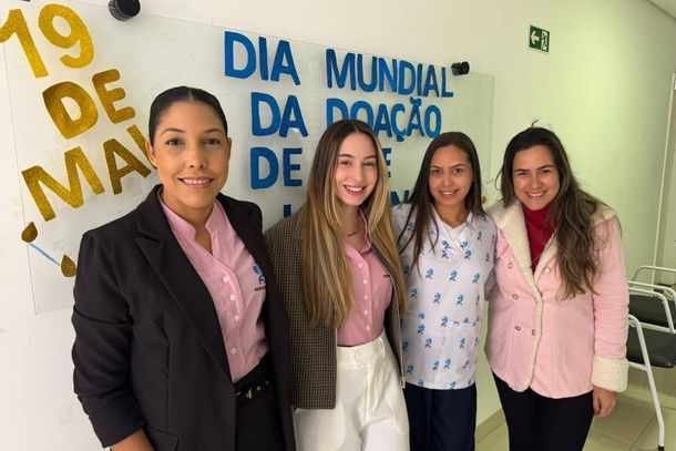 Equipe do Banco de Leite Humano da Norospar