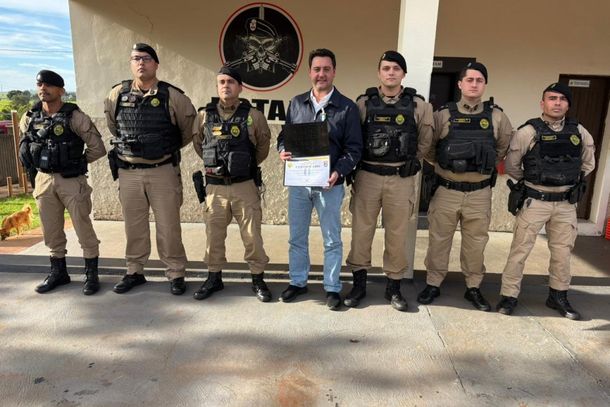 Governador visitou sede do 7&ordm; BPM na tarde desta quinta
