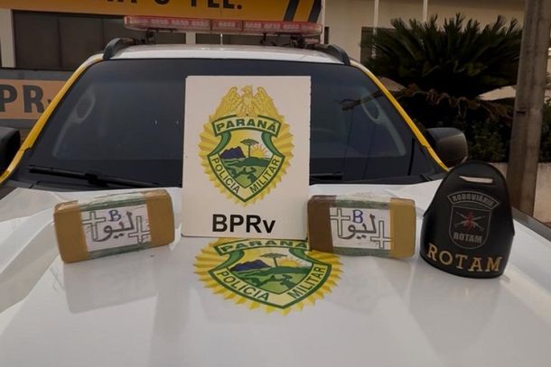 Tabletes de crack totalizaram pouco mais de dois quilos
