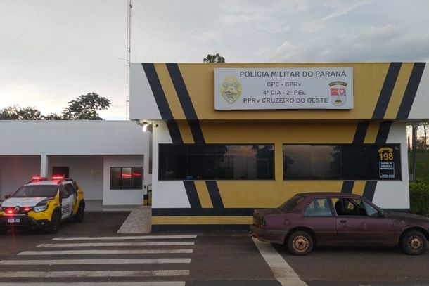 Diante da situa&ccedil;&atilde;o, o homem foi encaminhado &agrave; Delegacia de Pol&iacute;cia Civil de Umuarama para os procedimentos de flagrante