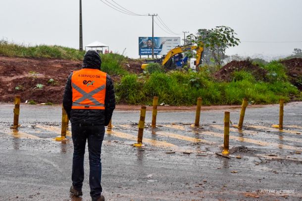 Concession&aacute;ria avan&ccedil;a nas obras de nova Base de Servi&ccedil;os Operacionais em Umuarama