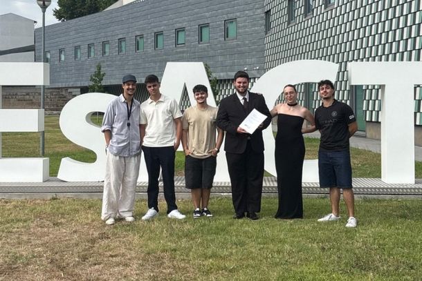 Augusto concluiu forma&ccedil;&atilde;o no Instituto Polit&eacute;cnico de Bragan&ccedil;a ap&oacute;s iniciar trajet&oacute;ria no Campus Umuarama e finalizar o ensino no Campus Curitiba