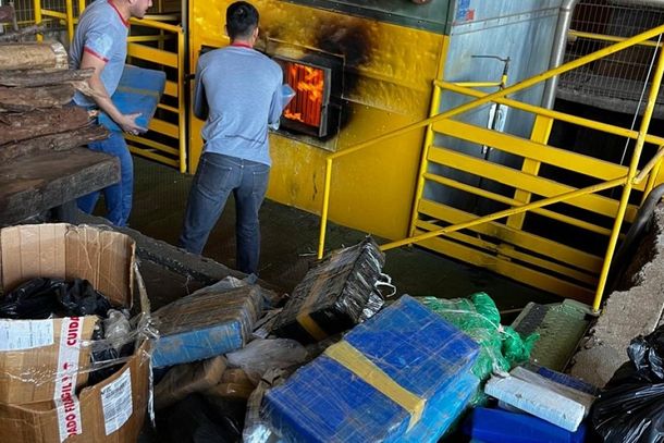Drogas apreendidas no &acirc;mbito da circunscri&ccedil;&atilde;o da Delegacia de Icara&iacute;ma foram incineradas nesta ter&ccedil;a