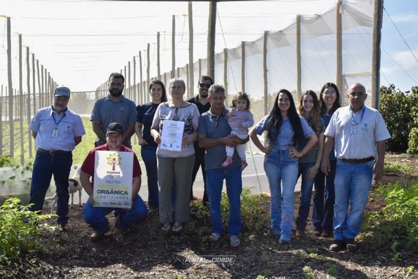 S&iacute;tio Imaculada Concei&ccedil;&atilde;o garante selo oficial para comercializar hortifr&uacute;ti sem qu&iacute;micos