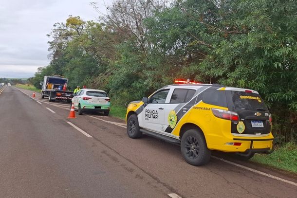 Acidente na PR-323 mobilizou a PRE e socorristas da concession&aacute;ria EPR