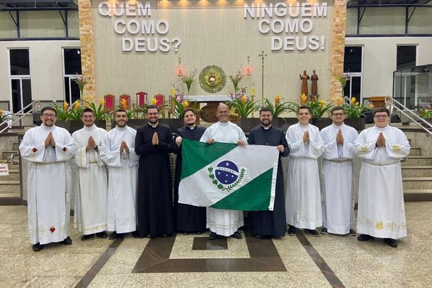 Dire&ccedil;&atilde;o do encontro foi exercida pelo Padre Bruno Henrique Kmiecik Pinto (Umuarama) e pelo Padre Humberto Lisboa Nonato Gema (Diocese de Londrina)