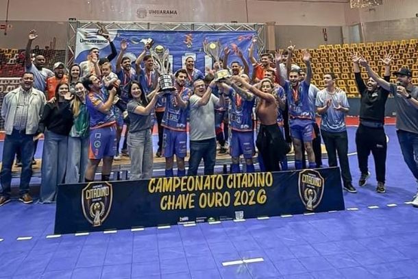 Tubar&atilde;o FC bate Sof&aacute; InBox e garante o bicampeonato da Chave Ouro de futsal em Umuarama