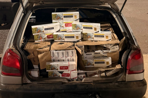 Ap&oacute;s a contagem, foram contabilizados 5 mil ma&ccedil;os das marcas Palermo, Eight e San Marino