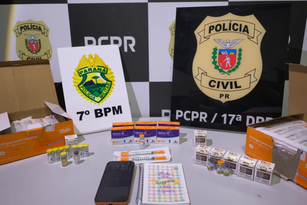 O investigado e os materiais apreendidos foram encaminhados &agrave; Delegacia de Pol&iacute;cia Civil, onde foi formalizado o auto de pris&atilde;o em flagrante